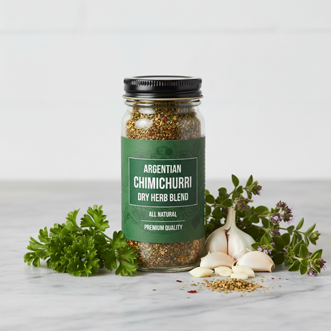 Argentinian Chimichurri Dry Herb Blend – Premium Spice Jar
