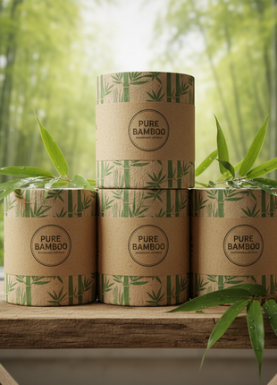 Eco-Friendly Bamboo Toilet Paper