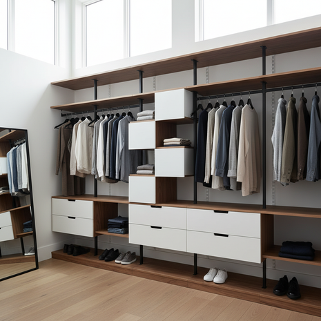 Modular Closet Organization System