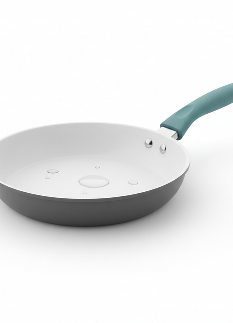 Ceramic Non-Stick Frying Pan - 12" Healthy Cooking Skillet