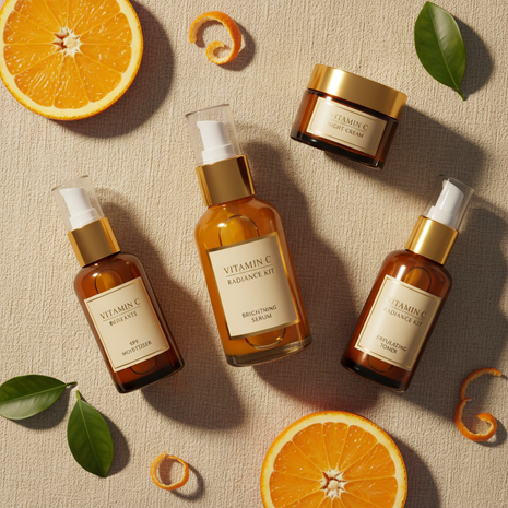 Vitamin C Radiance Kit – Women's Brightening Skincare Set