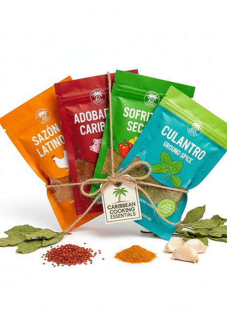 Latin Seasoning Bundle – Caribbean Spice Kit 8-Pack