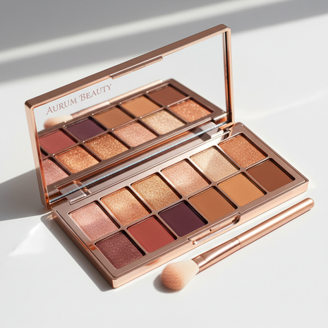 Rose Gold Eyeshadow Palette