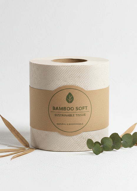 Eco-Friendly Bamboo Toilet Paper