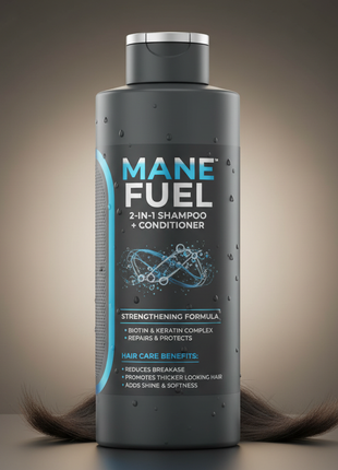 Men's 2-in-1 Shampoo & Conditioner - Strengthening Formula