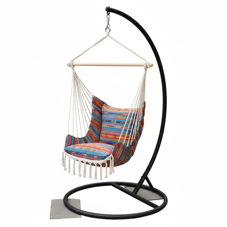 Patio Hammock Chair Swing with Stand