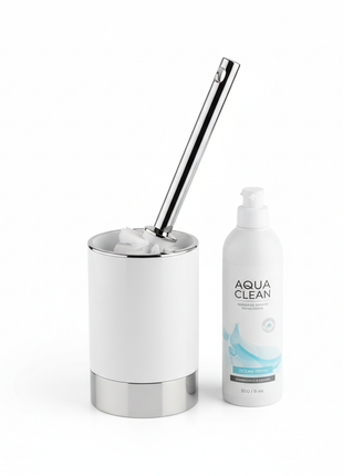 Premium Toilet Bowl Cleaner Set with Brush & Holder