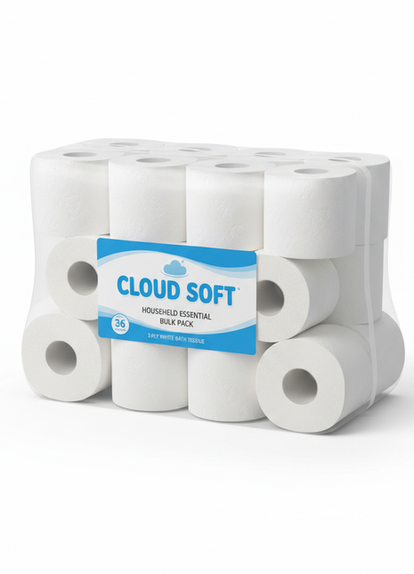 Toilet Paper Packs – Soft 2-Ply Bulk Value Pack
