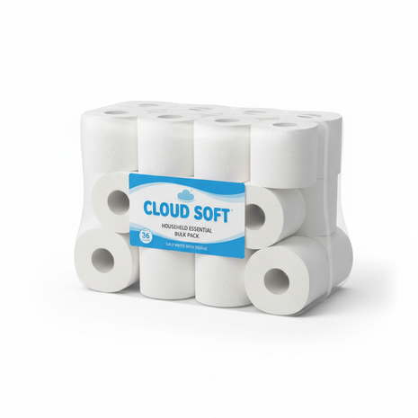 Toilet Paper Packs – Soft 2-Ply Bulk Value Pack