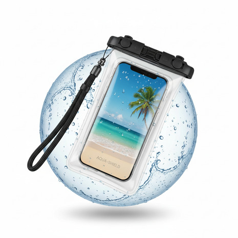 Waterproof Phone Pouches – Universal Clear Case with Lanyard