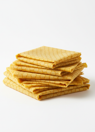 Reusable Beeswax Food Wraps (3-Pack)
