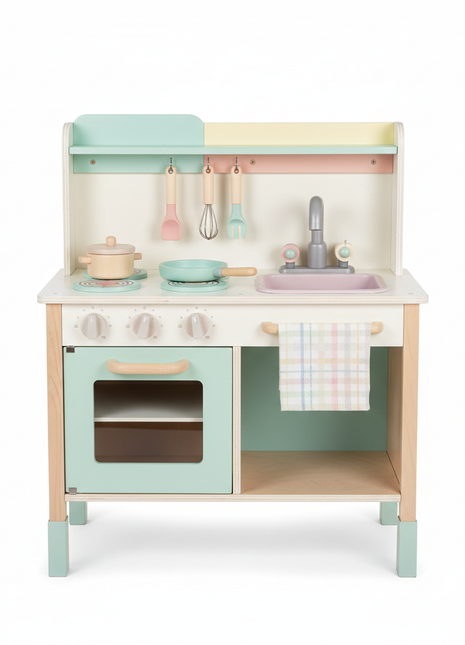 ChefKid Wooden Play Kitchen Set