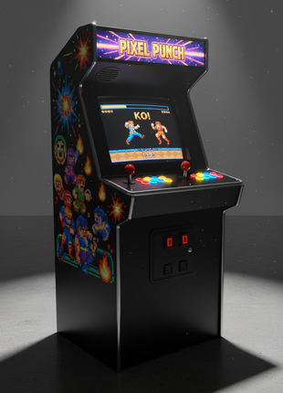 Full-Size Classic Retro Arcade Cabinet – 3000+ Games Built-In