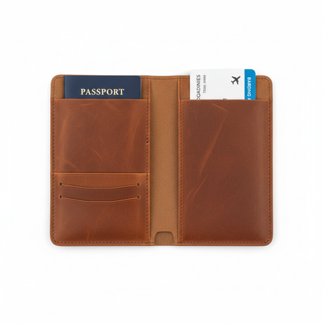 Leather Passport Holder