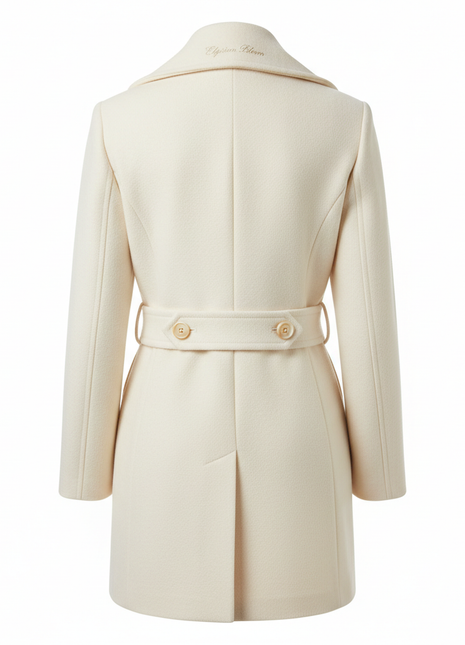 Classic Cream Peacoat