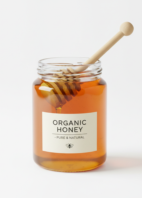 Organic Raw Honey - Pure & Unfiltered