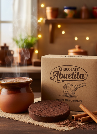 Mexican Abuelita-Style Hot Chocolate Tablets – Cinnamon & Dark Chocolate