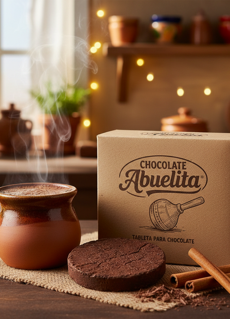 Mexican Abuelita-Style Hot Chocolate Tablets – Cinnamon & Dark Chocolate