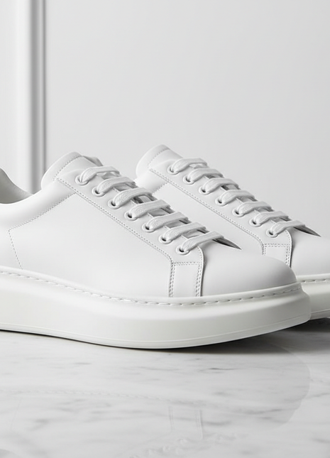 Court Luxe Low-Top Leather Sneaker