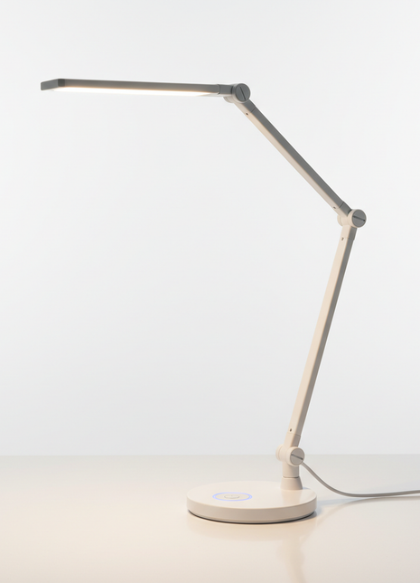 LED Desk Lamp with Touch Dimmer & USB Charging Port