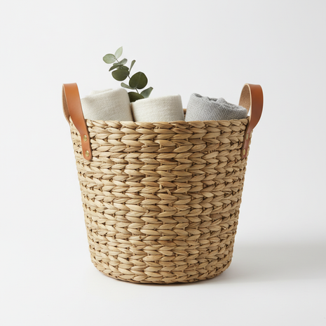 Woven Seagrass Storage Basket