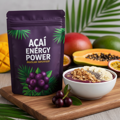 Brazilian Açaí Energy Powder – Superfood Smoothie Blend