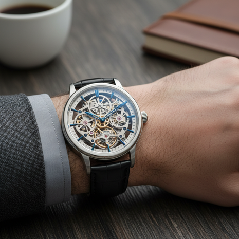 Skeleton Mechanical Watch