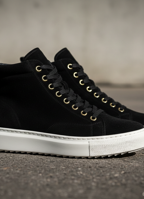 Apex High-Top Suede Sneaker