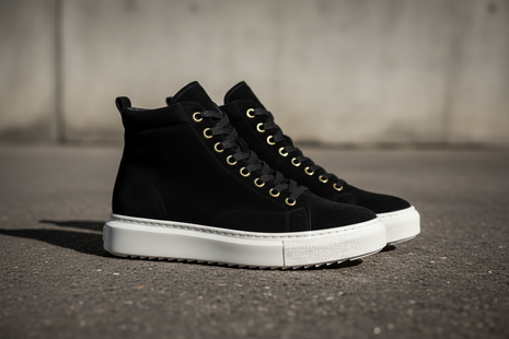 Apex High-Top Suede Sneaker