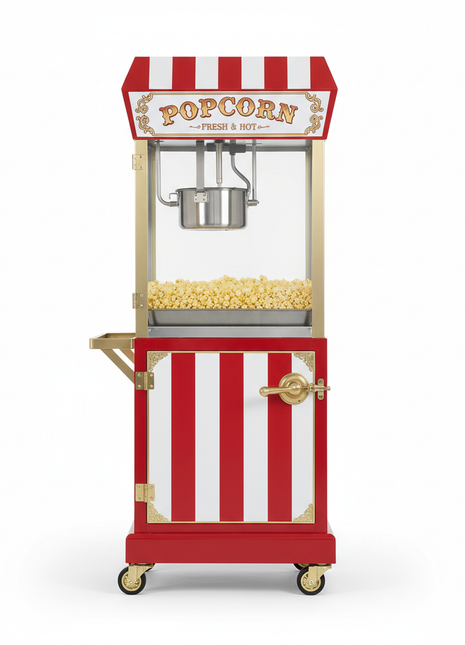 Vintage Popcorn Machine - Commercial Theater Style