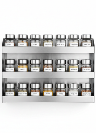 Stainless Steel Spice Rack Organizer