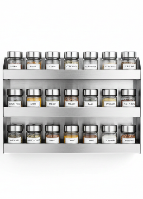 Stainless Steel Spice Rack Organizer