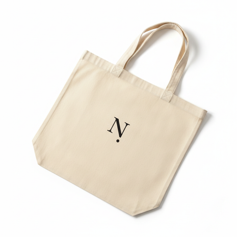 Signature Canvas Tote Bag