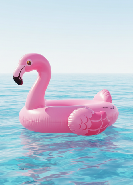 Inflatable Flamingo Pool Float