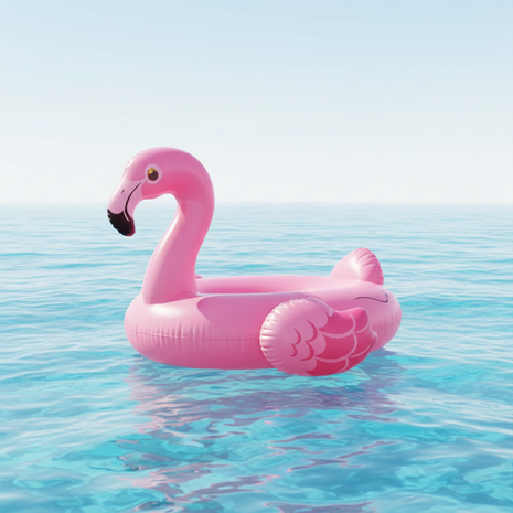 Inflatable Flamingo Pool Float
