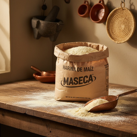 Bulk Harina de Maíz (Corn Flour / Masa) – 25 lb Bag