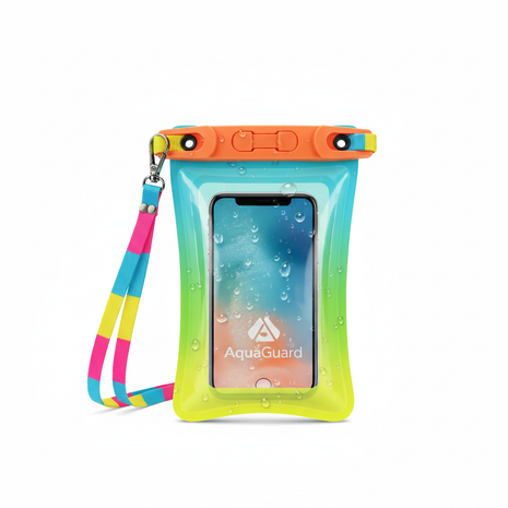 Waterproof Phone Pouch with Lanyard