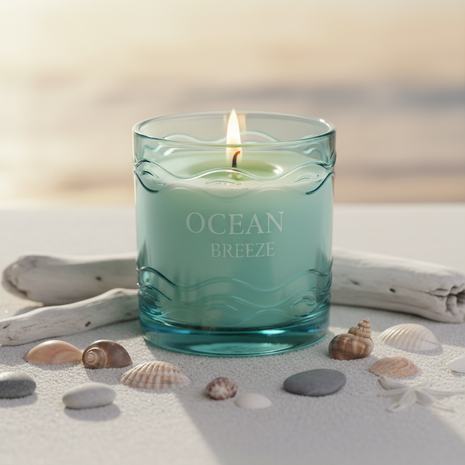 Ocean Breeze Scented Candle
