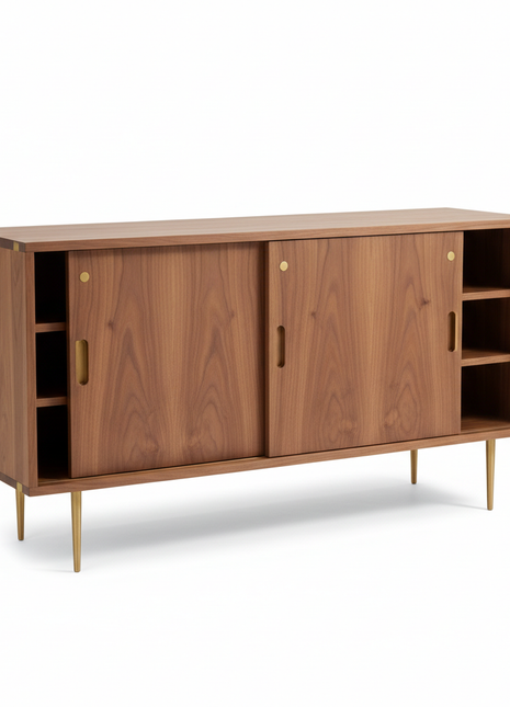 Scandinavian Walnut Sideboard