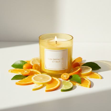 Citrus Sunrise Scented Candle
