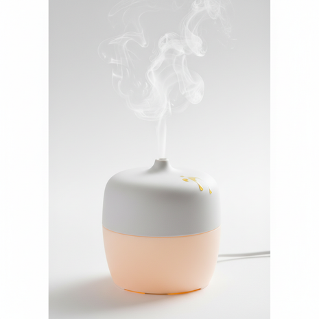 Aromatherapy Essential Oil Diffuser with soft mist and LED glow
