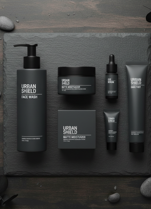 Urban Shield Daily Kit – Men's Skincare Set
