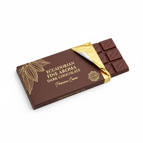 Fino de Aroma Dark Chocolate Bar — Ecuadorian Premium Cacao