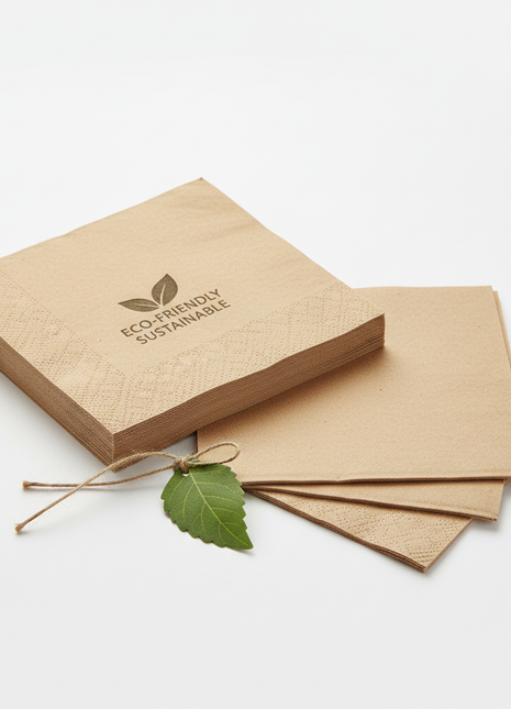 Recycled Kraft Paper Napkins