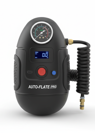 Portable Air Compressor - Digital Tire Inflator with Auto Shut-Off