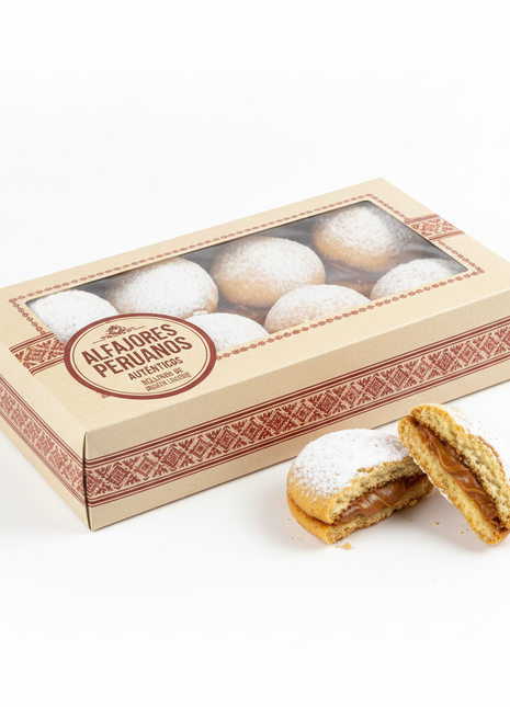 Authentic Peruvian Alfajores Cookies