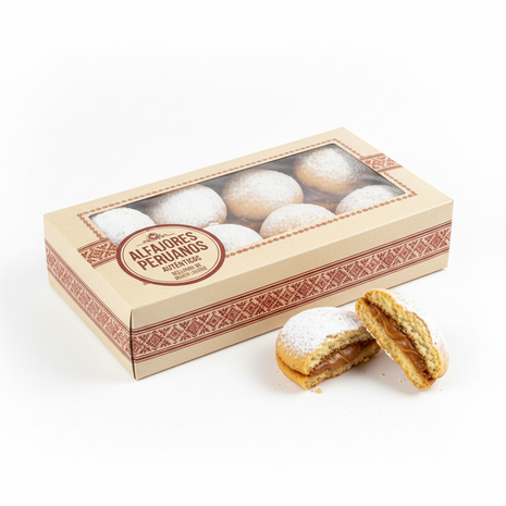 Authentic Peruvian Alfajores Cookies