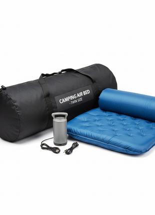 Portable Camping Air Mattress - Twin Size Lightweight