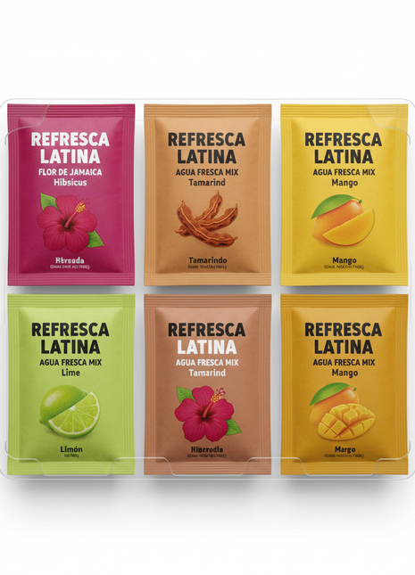 Latin Agua Fresca Variety Pack – 6 Flavors