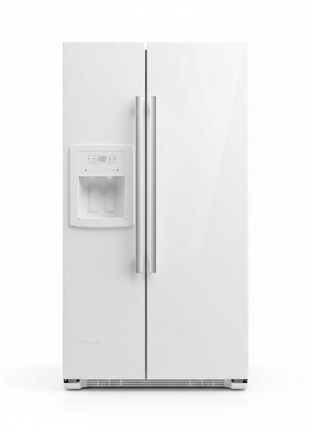 French Door Stainless Steel Refrigerator with Water Dispenser